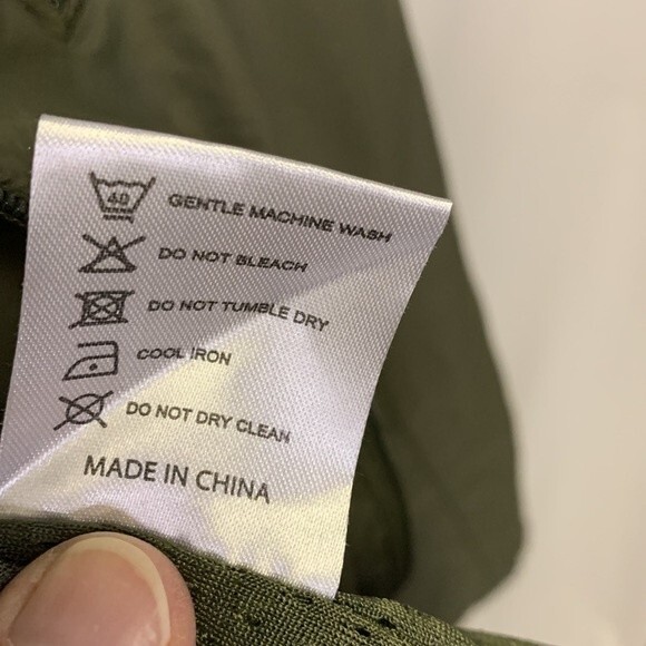 Ruing Olive Green Water and Wind Resistant Outdoor Hooded Jacket Size XL - Picture 9 of 13